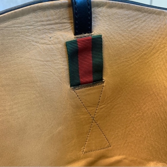 GUCCI Black Charlotte Flat Riding Boot Sz 38.5 equestrian - Picture 14 of 16